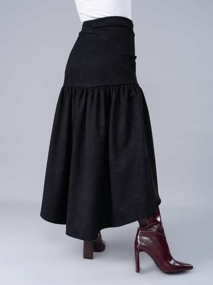 Falda Greta Negro - Falda de La Matier