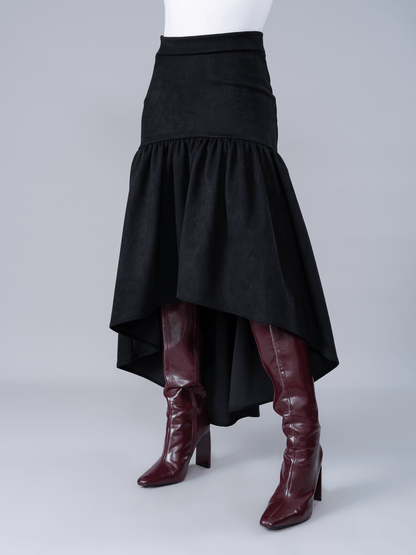 Falda Greta Negro - Falda de La Matier