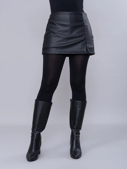 Falda/Short en Cuerina Mery - Falda de La Matier
