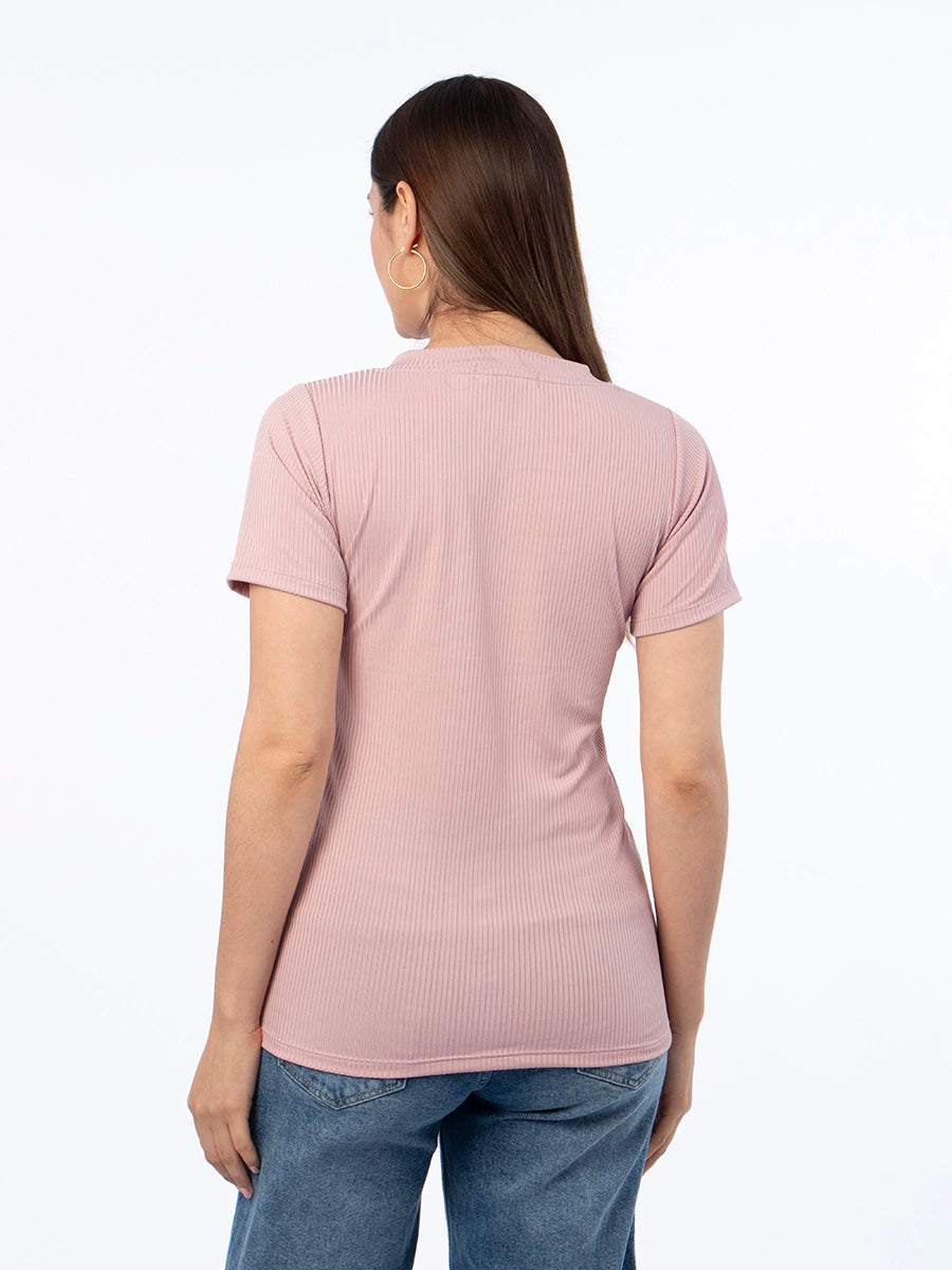 Polo Básico Palo Rosa