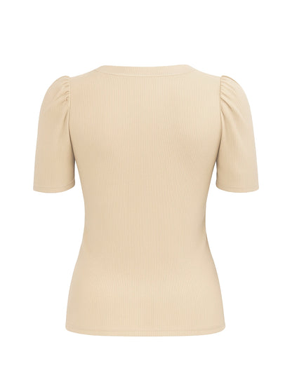 Polo Donna Beige