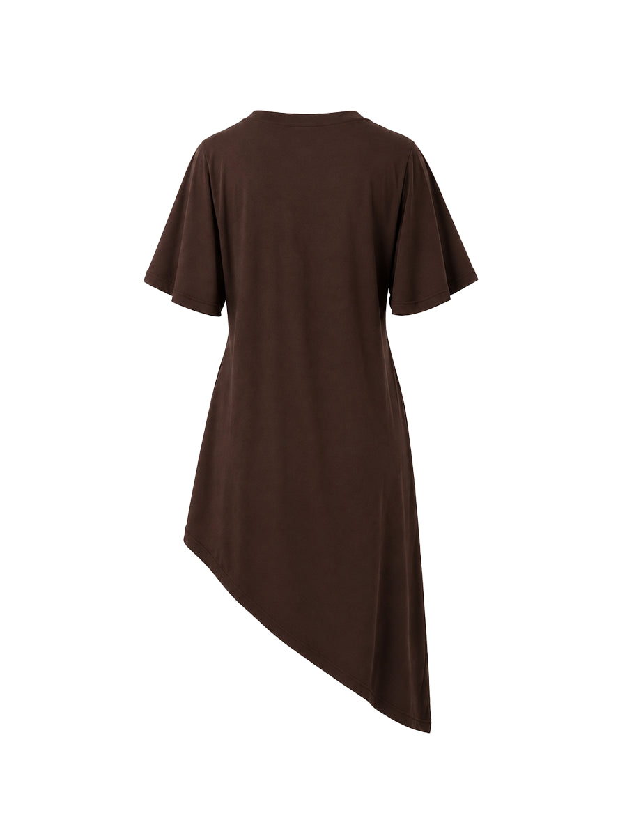 Polo Asimétrico Verona Marron