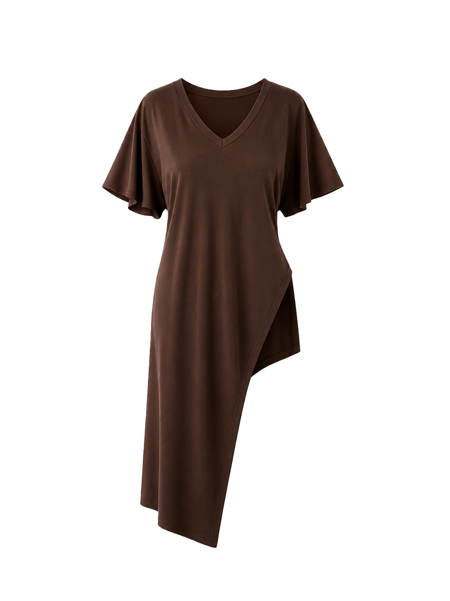 Polo Asimétrico Verona Marron