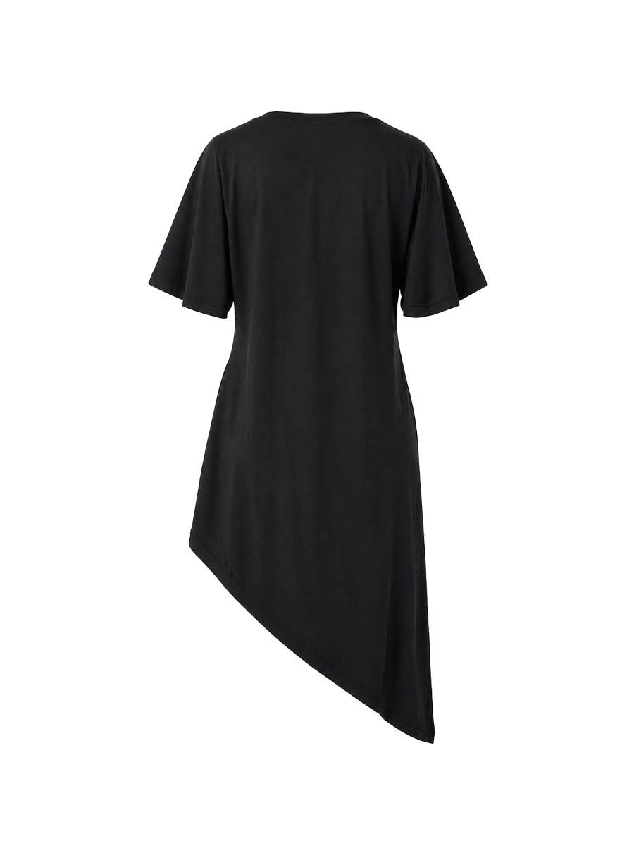 Polo Asimétrico Verona Negro