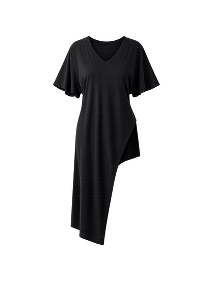 Polo Asimétrico Verona Negro