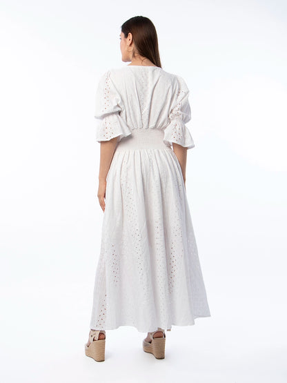 Vestido Broderie Alma