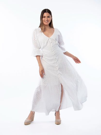 Vestido Broderie Alma