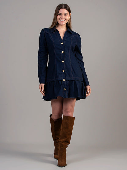 Vestido Chambray Valentina
