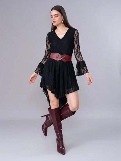 Vestido Dalia Negro - Vestido de La Matier