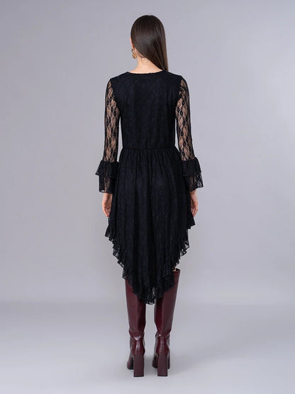 Vestido Dalia Negro - Vestido de La Matier