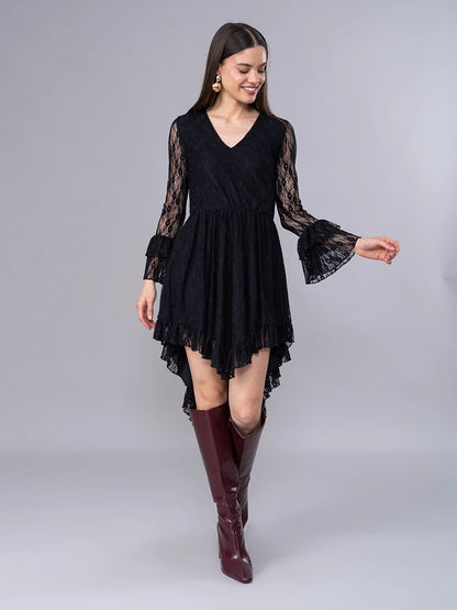 Vestido Dalia Negro - Vestido de La Matier