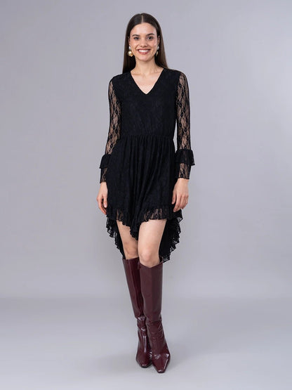 Vestido Dalia Negro - Vestido de La Matier
