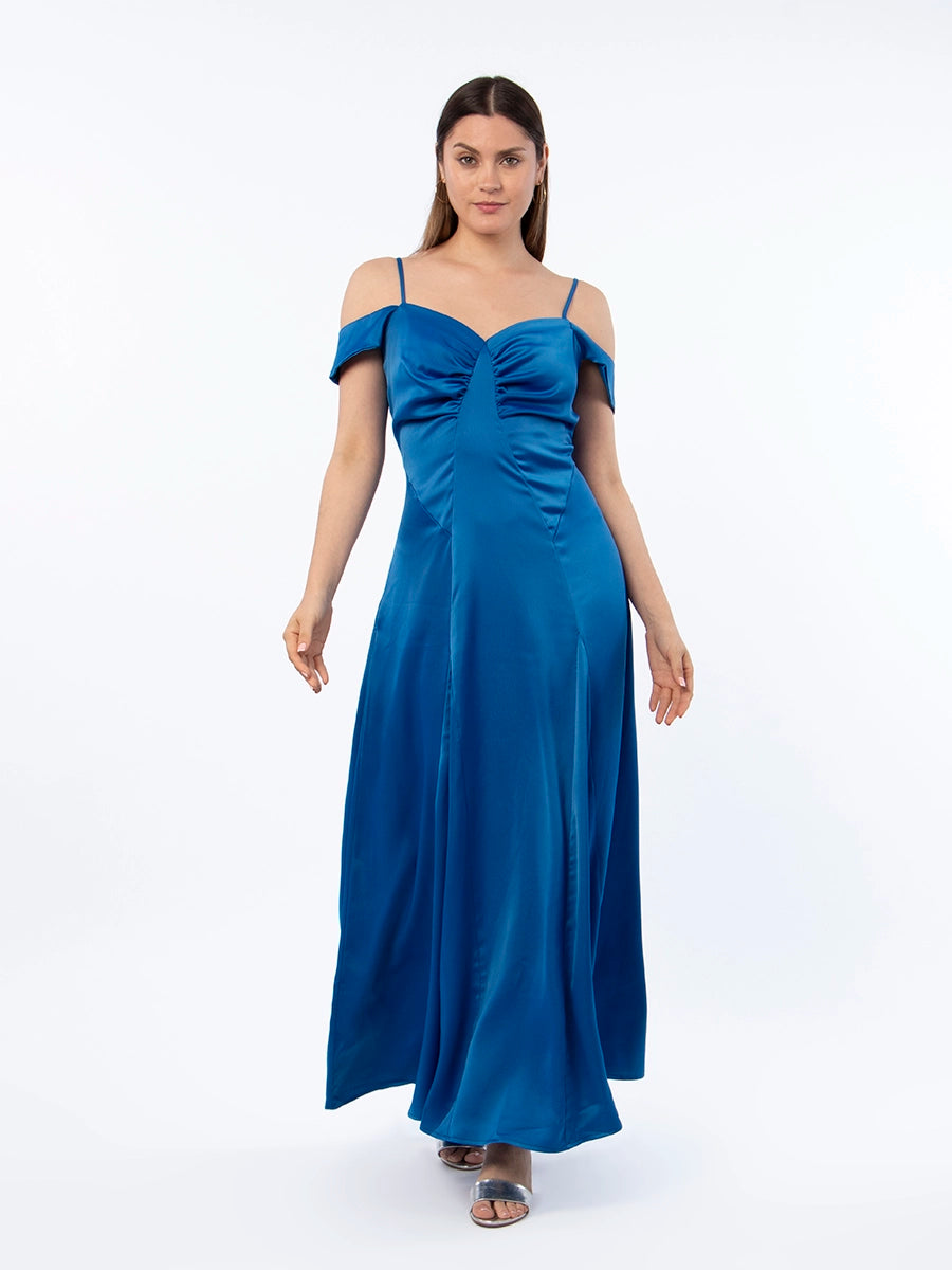 Vestido Georgina Azul