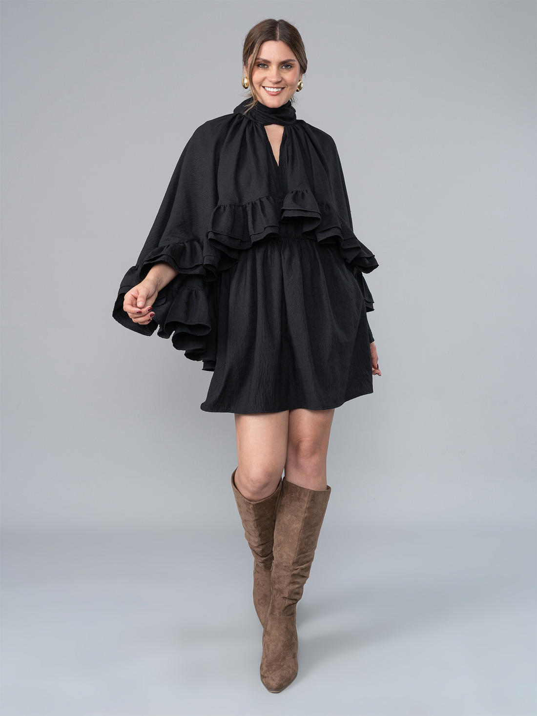 Vestido Julieta Corto Negro