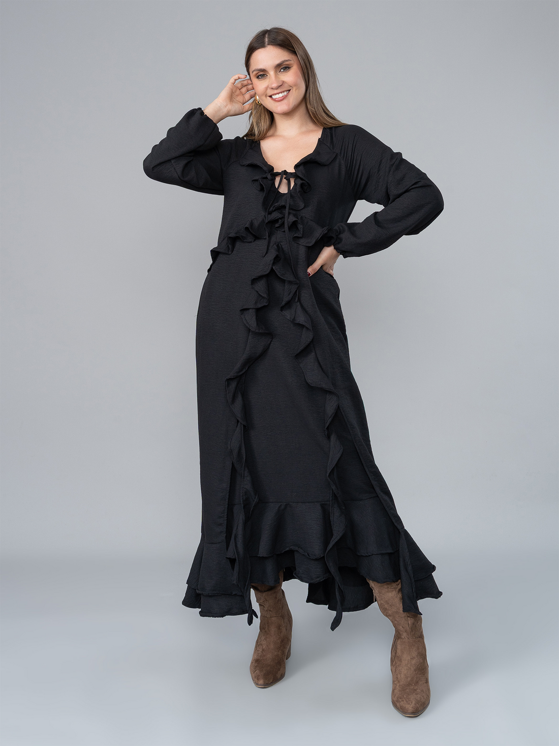 Vestido Lara Bobos Negro