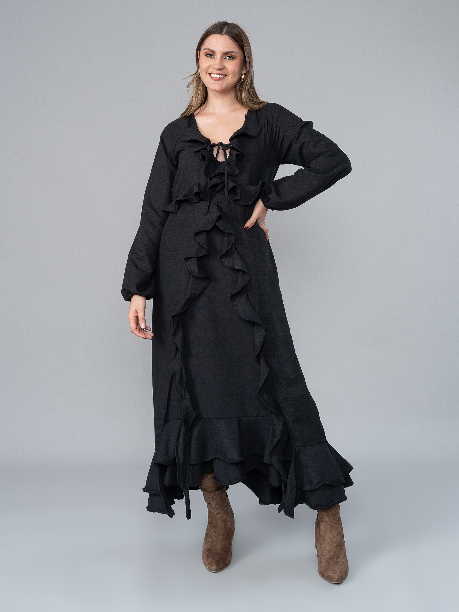 Vestido Lara Bobos Negro