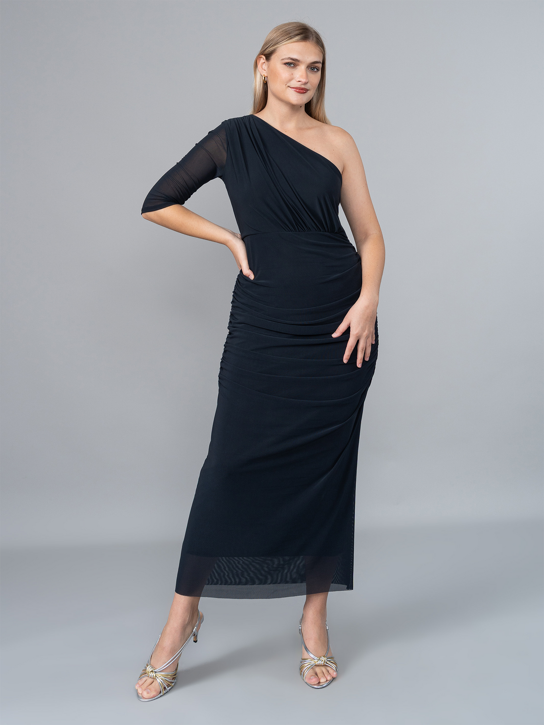 Vestido Margot en Tul Negro