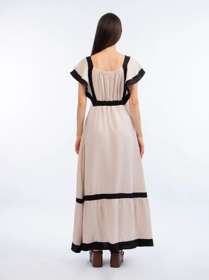 Vestido Karlotta Beige