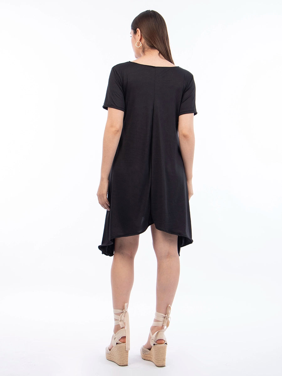 Vestido Básico en Tuvalu Negro